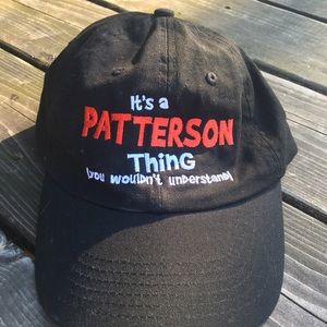 It’s a Patterson Thing Black Hat
